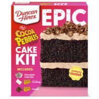 Duncan Hines EPIC Cocoa Pebbles Cake Kit, 24.37 oz