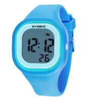 Loopsun Watches Clearance Sale Silicone LED Light Digital Sport Wrist Watch Kid Women Girl Men Boy BU