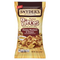 Snyder's of Hanover Pretzel Pieces, Honey Mustard & Onion, 5 oz