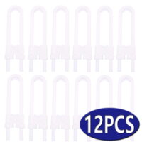 Sliding Cabinet Locks, U Shaped Baby Safety Locks, Childproof Cabinet Latch for Kitchen Storage Door Fridge Drawers Oven Kid Proofing Cabinet Lock