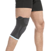 Knee Compression Sleeves – Joint Protection and Support for Running, Sports, Knee Pain Relief – Knee Brace for Men and Women – Innovative Breathable Elastic Blend – Anti Slip
