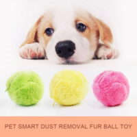 Hazel Tech--Pet Cat Automatic Vacuum Cleaner Sweeping Robot Plush Dust Removal Toy Opp Bag Packaging (with 4 Covers)