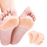 WILLED Metatarsal Pads, 4PCS Gel Ball of Foot Cushions for Women and Men, Breathable Metatarsalgia Insoles for Foot Pain Relief, Mortons Neuroma Forefoot Pads Great for Blisters Diabetic Feet