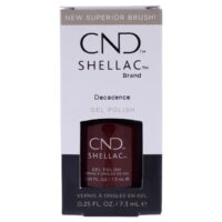 CND Shellac Nail Color for Women, Decadence, 0.25 oz