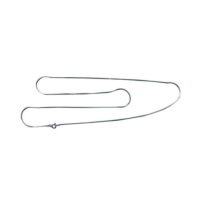 Brilliance Fine Jewelry Sterling Silver diamond cut snake Chain, 30inch Necklace white color
