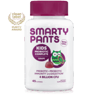 SmartyPants Kids Probiotic Complete Gummies, Grape, 45 ct