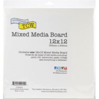 The Crafters Workshop TCW9054 12 x 12 in. Mixed Media Board