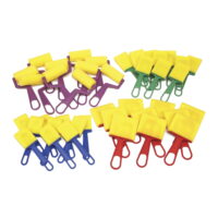 Foam Brush Set, 40 pcs