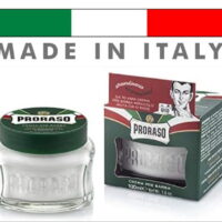 PRORASO Green Pre Shave Cream With Eucalyptus Oil And Menthol, For Men New