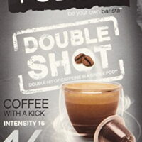 Podista Nespresso Compatible Capsules Double Shot Pods - Extra Intense - 10 Pod Package
