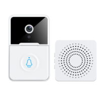 hoksml Christmas Clearance Deals Electronics Smart Wireless Remote Video Doorbell Intelligent Visual Doorbell Home Intercom HD Night Vision Wifi Security Door Doorbell Clearance