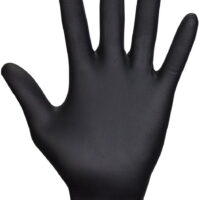 Sas Safety Corp SS66517 Raven Nitrile Medium Powder-free Gloves - Black