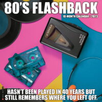 80's Flashback 2023 Wall Calendar
