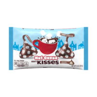 Hershey's Kisses Hot Cocoa Chocolate Candy, Holiday Bag, 10 Oz