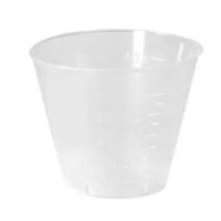Graduated Medicine Cup 1 oz. Clear Plastic Disposable, Pack of 100 - MS-89060