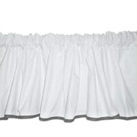 Baby Doll Bedding Forever Mine Junior Window Valance, Grey