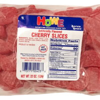 Howe Traditional Nostalgic Candies, Vintage Style Old Fashioned Candy Flavors, Sweet Chewy Cherry Slices, 22 Oz