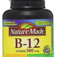 Nature Made Vitamin B-12 500 mcg Tablets 100 ea