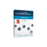 Hammermill Copy Plus 8.5x11 3-Hole Punched Inkjet Copy & Multipurpose Paper Letter - 8 1/2' x 11' - 20 lb Basis Weight - 500 / Ream - White