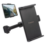 Insten Car Phone Holder Headrest Mount Compatible with iPhone Cell Phone Tablet Nintendo Switch Universal, 360 Rotating Adjustable Stand Cradle