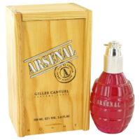 Gilles Cantuel Arsenal Red Eau de Parfum, Cologne for Men, 3.4 Oz