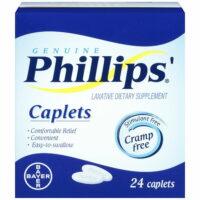 Phillips Laxative Caplets Comfortable Relief Occasional Constipation, 24ct