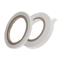2 Rolls White Painters Tapes, and Sticks no Residue - Masking Tape for Multi-Surfaces, Painting plies 3mm & 8mm