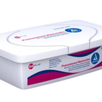 Dynarex Personal Wipe Tub Aloe / Lanolin Scented 64 Count, Dynarex, 1318 - Pack of 64