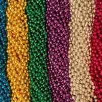 72 6 Colors Mardi Gras Gra Beads Necklaces Party Favors 6 Dozen Lot