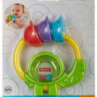 Fisher-Price Easy-to-Grasp Turtle Clacker One Size Yellow multi