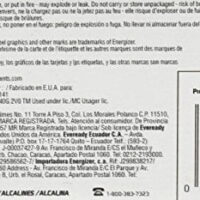 Energizer Max Alkaline 9 Volt, 4-Count