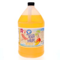 Mango Ready to Use Hawaiian Shaved Ice or Snow Cone Syrup Gallon (128 Fl. Oz)