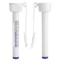 Hilitand Large Floating Thermometer for Outdoor & Indoor Swimming Pools Spas Hot Tubs Fish Ponds  & , Swimming Pool Thermometer, Hot Tub Thermometer