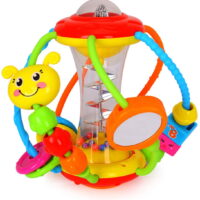 VATENIC 6 - 12 Months Baby Toys,Baby Ball Rattle Toy, Baby Activity Ball,Crawling Educational Toys