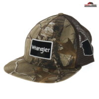 Wrangler Realtree Camo Mesh Back Snapback Baseball Hat ~ New