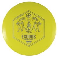 Infinite Discs Exodus I-Blend | Control Driver | Beginner Friendly Disc Golf Driver [Stamp Color & Color Shade May Vary] (166-169g, Yellow)