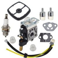 LABLT Carburetor Rebuild Kit for RB-K75 Echo SRM 210 SRM 211 HC 150 PE 200 GT & RB-K70A RB-K66B SRM201 SRM230 SRM231 HC160 HC180 HC200