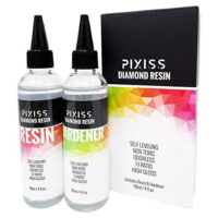 Epoxy Resin Crystal Clear Casting Resin for Epoxy and Resin Art  Pixiss Brand Easy Mix 1:1 8-Ounce  Resin for Tumblers, Jewelry Resin, Molds