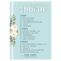 What’s on Your Phone Bridal Shower Game, Toys, Wedding, 12 Pieces