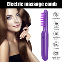 Electric Detangling Brush, The Original Remington DT7432 Wet or Dry Tame The Mane Brush with Brush Cover, Adults & Kids, Purple