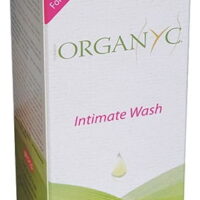 Organyc Feminine Intimate Wash for Sensitive Skin, Free from Chlorine, Parabens, SLS/SLES, and Synthetic Perfumes 8.5 Fluid Ounce