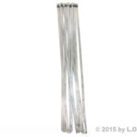 Red Hound Auto 10-Pack Heavy Duty 12 inches (115lbs) Stainless Steel Exhaust Locking Zip Cable Ties