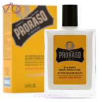 Proraso Single Blade Wood and Spice After Shave Balm, 3.4 fl.oz