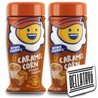 Caramel Popcorn Seasoning Bundle. Includes Two-3 Oz Bottles of Kernel Season's Caramel Corn Popcorn Seasoning & a BELLATAVO Fridge Magnet! This Caramel Popcorn Seasoning is Made with Real Brown Sugar