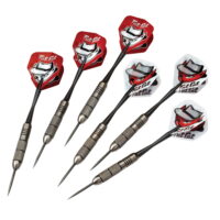 Fat Cat Twin Pack Steel Tip Dart Set, 6 Darts, 19 Grams