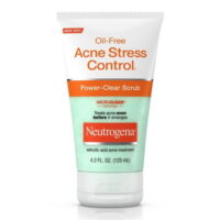 Neutrogena Oil Free Acne Clear Scrub, Stress Control - 4.2 Oz
