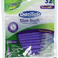 Dentek Dentek Slim Brush Cleaners, 32 each