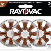 Rayovac Size 312 Hearing Aid Batteries (24 Pack), Size 312 Batteries
