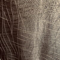 Fabrics Forever Goya Metallic Brown Faux Leather Upholstery Fabric by the Yard