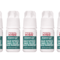 KISS Maximum Speed Nail Glue BK135 (5 piece)